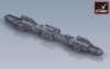 Armory Models ACA7268c OFAB-100-120 100kg high-explosive bombs + MZBD-U4T bomb racks (8 bombs + 2 racks) 1/72